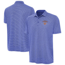 Поло New York Knicks Antigua Heather Blue 2026 NBA Finals Champions Scheme