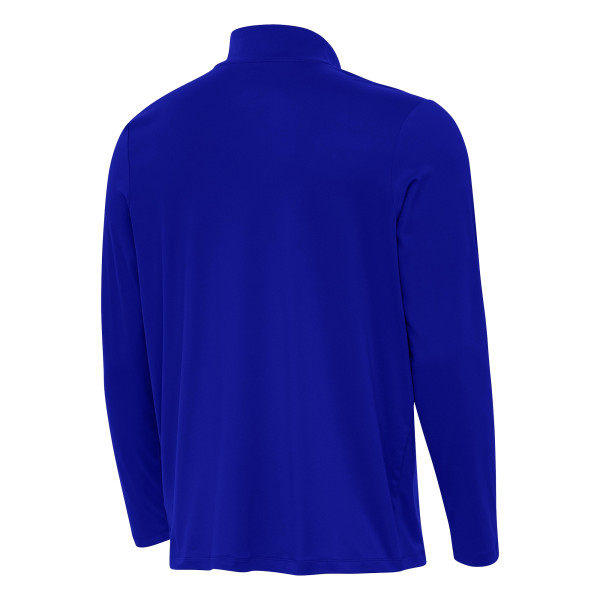 New York Knicks Antigua Blue 2026 NBA Finals Champions Reprocess Quarter-Zip Pullover
