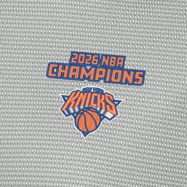 Поло New York Knicks Antigua White 2026 NBA Finals Champions Rings