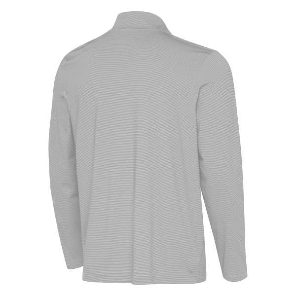 New York Knicks Antigua Gray 2026 NBA Finals Champions Twine Quarter-Zip Pullover