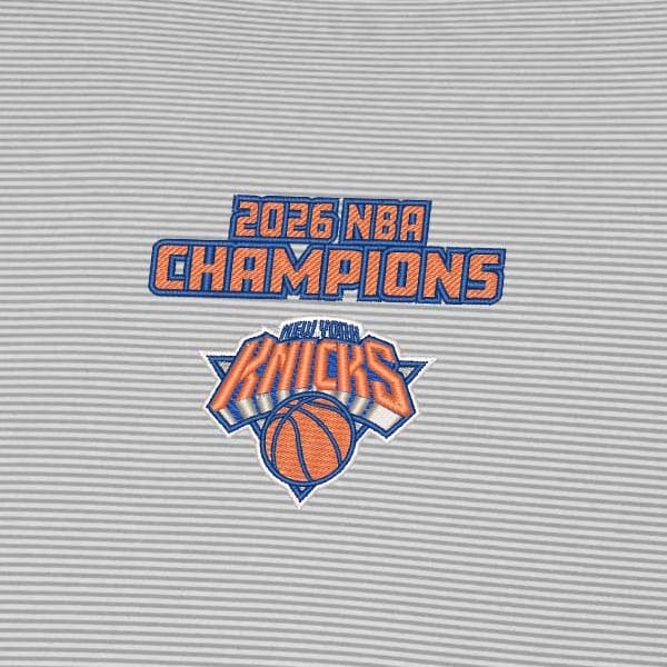 New York Knicks Antigua Gray 2026 NBA Finals Champions Twine Quarter-Zip Pullover