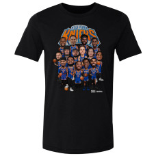 Футболка New York Knicks 500 Level Black Roster Caricature