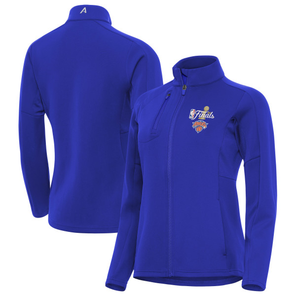 Женская Куртка New York Knicks Antigua Blue 2026 NBA Finals Generation Full-Zip