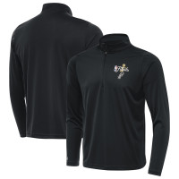 San Antonio Spurs Antigua Gray 2026 NBA Finals Tribute Quarter-Zip Pullover