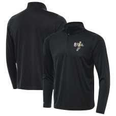 San Antonio Spurs Antigua Gray 2026 NBA Finals Tribute Quarter-Zip Pullover