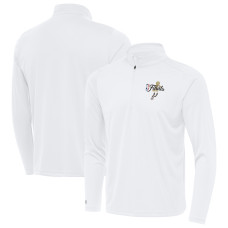 San Antonio Spurs Antigua White 2026 NBA Finals Tribute Quarter-Zip Pullover