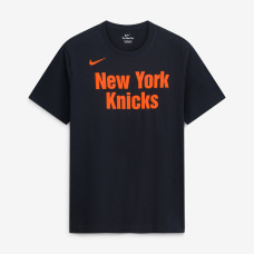 Футболка New York Knicks Nike Black Core