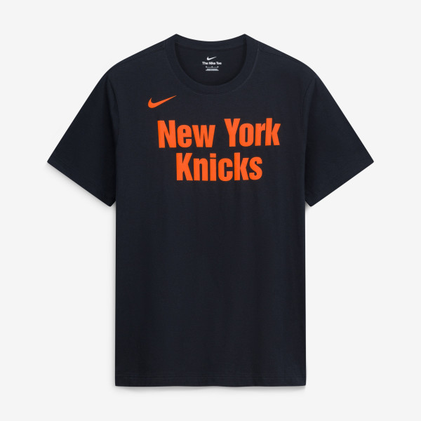 Футболка New York Knicks Nike Black Core
