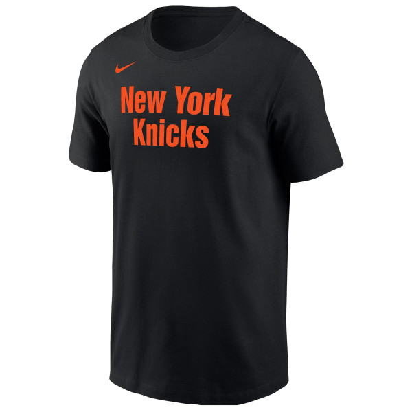 Футболка New York Knicks Nike Black Core