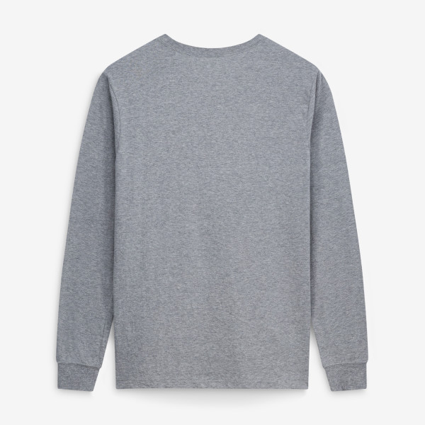 Футболка с длинным рукавом New York Knicks Nike Gray Core