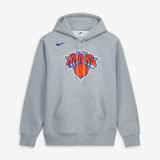 Толстовка New York Knicks Nike Gray Club Fleece