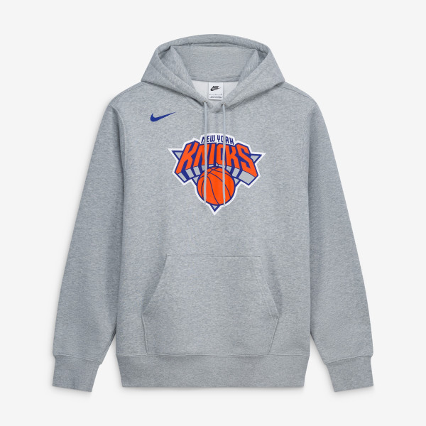 Толстовка New York Knicks Nike Gray Club Fleece