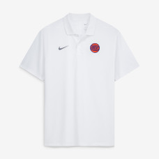 Поло New York Knicks Nike White Dri-FIT Victory
