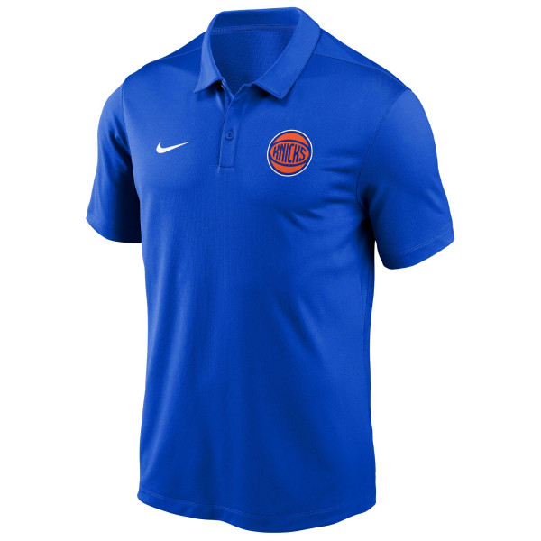 Поло New York Knicks Nike Blue Dri-FIT Victory