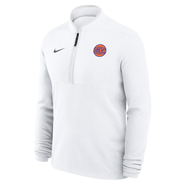 Пуловер New York Knicks Nike White Dri-FIT Victory