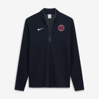 Пуловер New York Knicks Nike Black Dri-FIT Victory