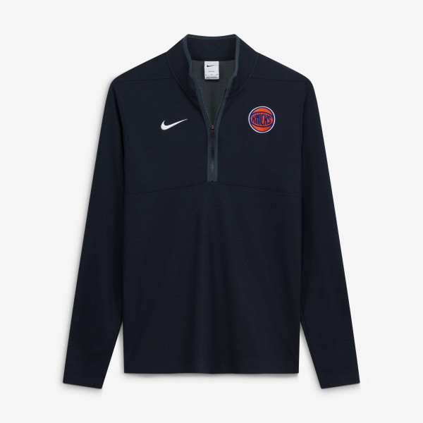 Пуловер New York Knicks Nike Black Dri-FIT Victory