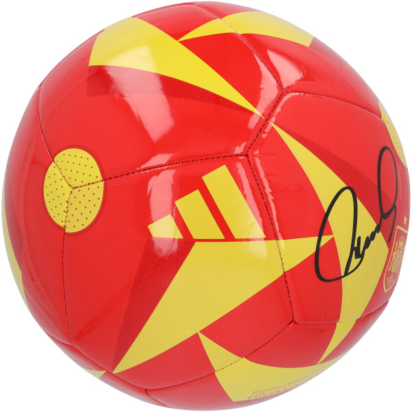 Мяч с автографом Fernando Torres Spain National Team Fanatics Authentic Red adidas