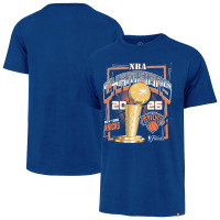 Футболка New York Knicks 47 Blue 2026 NBA Finals Champions Franklin