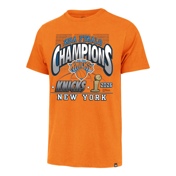 Футболка New York Knicks 47 Orange 2026 NBA Finals Champions Franklin