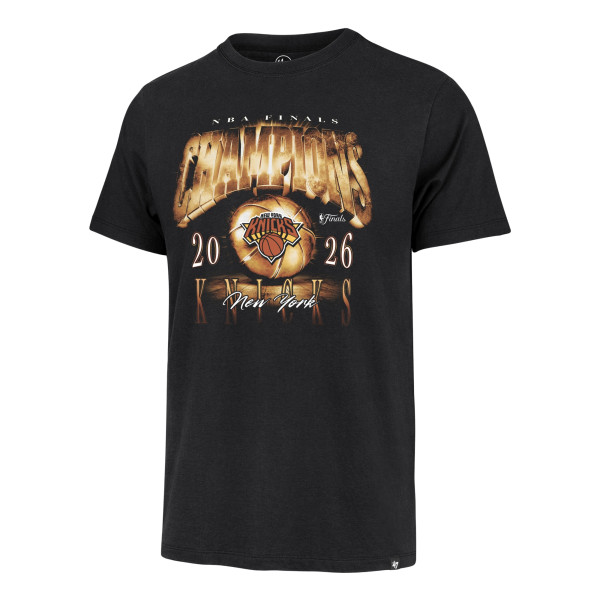 Футболка New York Knicks 47 Black 2026 NBA Finals Champions Franklin