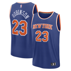 Подростковая New York Knicks Mitchell Robinson Fanatics Blue Fast Break Replica Jersey - Icon Edition