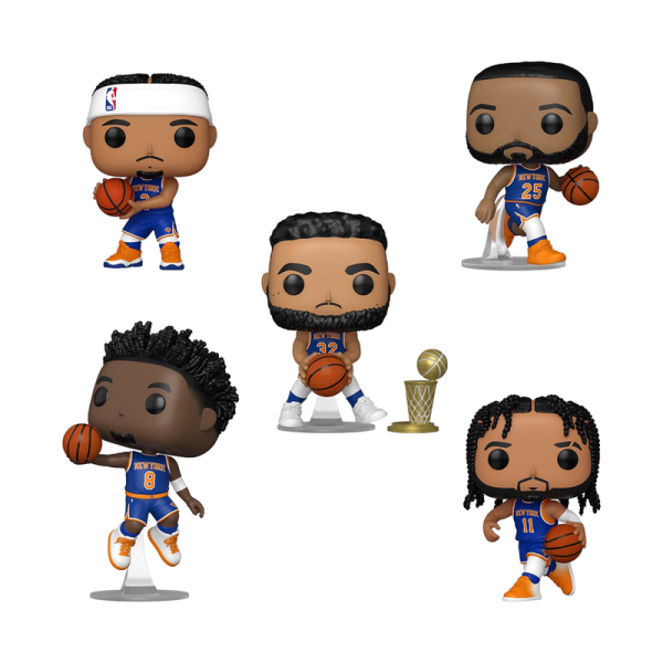 New York Knicks Funko 2026 NBA Finals Champions 5-Pack Vinyl Figure Set