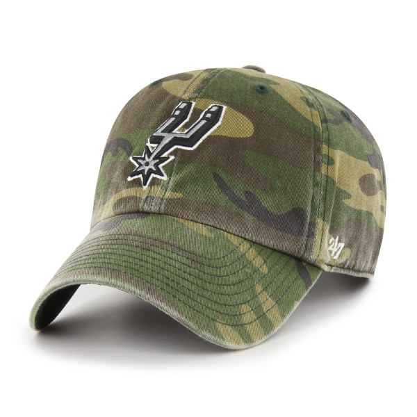 Бейсболка San Antonio Spurs 47 Camo Clean Up