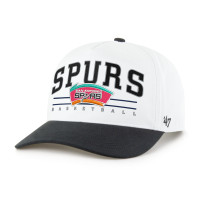 Бейсболка San Antonio Spurs 47 White/Black Roscoe Two-Tone Hitch