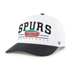 Бейсболка San Antonio Spurs 47 White/Black Roscoe Two-Tone Hitch