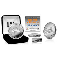 Монета New York Knicks Highland Mint 2026 NBA Finals Champions 1oz .999 Fine Silver