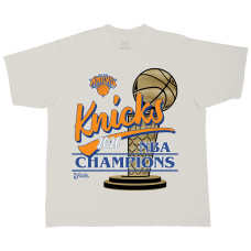 Футболка Unisex New York Knicks Stadium Essentials Cream 2026 NBA Finals Champions Entertainer Urban
