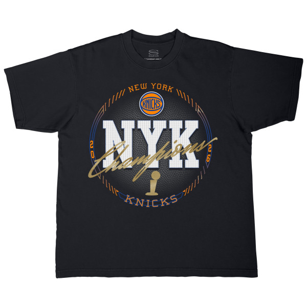 Футболка Unisex New York Knicks Stadium Essentials Black 2026 NBA Finals Champions All Access Urban