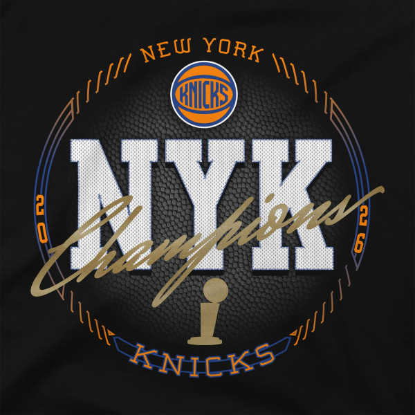 Футболка Unisex New York Knicks Stadium Essentials Black 2026 NBA Finals Champions All Access Urban