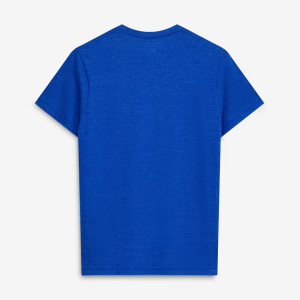 Футболка New York Knicks Champion Royal Basketball Background Tri-Blend
