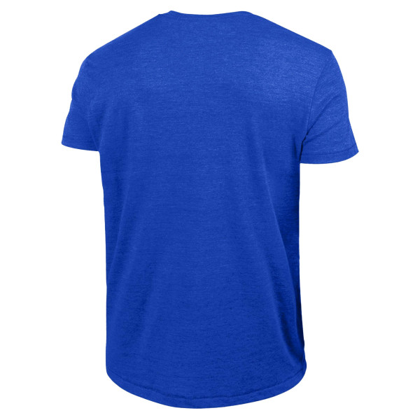 Футболка New York Knicks Champion Royal Basketball Background Tri-Blend
