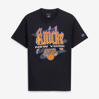 Футболка New York Knicks Champion Black Goth Font Jersey