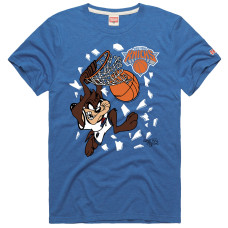 Футболка Unisex New York Knicks x Space Jam Homage Royal Tri-Blend