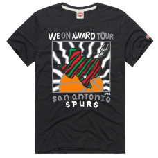 Футболка Unisex San Antonio Spurs x A Tribe Called Quest Homage Charcoal We On Award Tour Tri-Blend