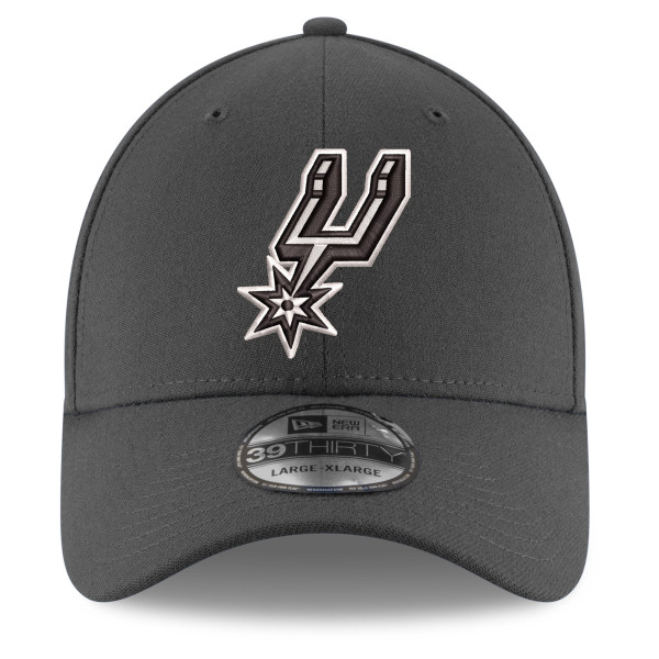 Бейсболка San Antonio Spurs New Era Graphite 39THIRTY