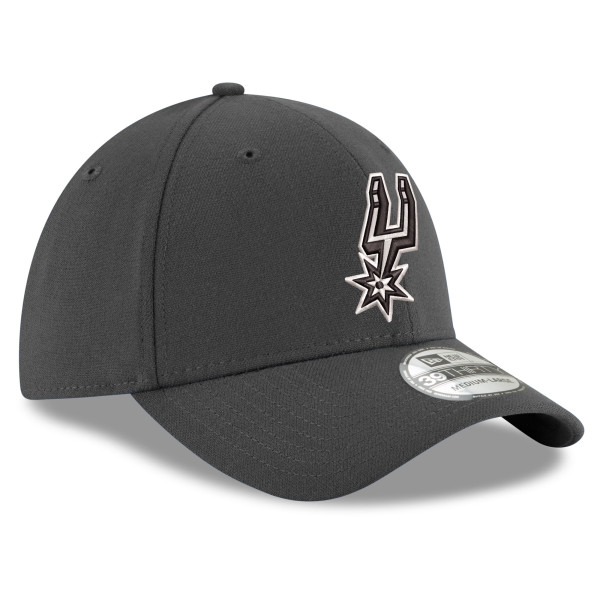 Бейсболка San Antonio Spurs New Era Graphite 39THIRTY