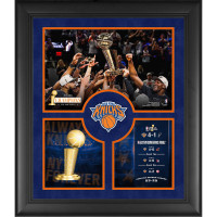 New York Knicks Fanatics Authentic 2026 NBA Finals Champions Framed 20 x 24 Collage