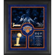 New York Knicks Fanatics Authentic 2026 NBA Finals Champions Framed 20 x 24 Collage
