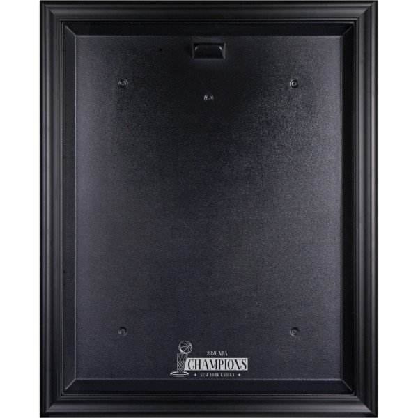 Витрина для джерси New York Knicks Fanatics Authentic 2026 NBA Finals Champions Black Framed Finals Logo