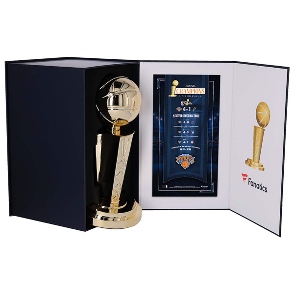 New York Knicks Fanatics Authentic 2026 NBA Finals Champions 12 Larry O'Brien Replica Trophy