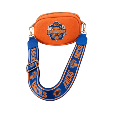 Женская New York Knicks Montana West Orange 2026 NBA Finals Champions Crossbody Bag