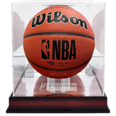 Бокс для мяча San Antonio Spurs Fanatics Authentic 2026 Western Conference Finals Champions Mahogany