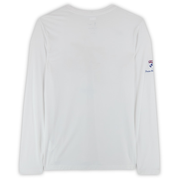 Philadelphia 76ers Fanatics Authentic Team-Issued White Nike Long Sleeve Shirt from the 2026 NBA Playoffs