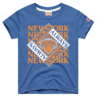 Футболка для малыша New York Knicks Homage Blue Always Knicks Tri-Blend