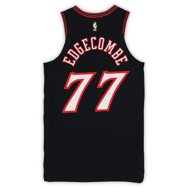 Игровая джерси VJ Edgecombe Philadelphia 76ers Fanatics Authentic #77 Black Hardwood Classic vs. New York Knicks on February 11, 2026 - Size 46+4